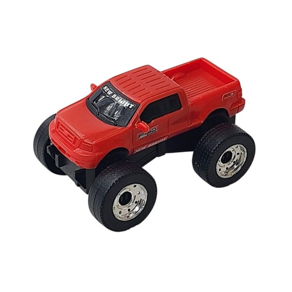 New Bright Ford F150 Red 4x4 Plastic Push Toy Truck